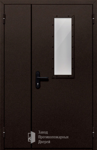 Фото двери «Полуторная со стеклом №210» в Аперелевке