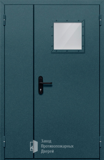 Фото двери «Полуторная со стеклом №87» в Аперелевке