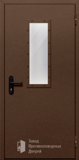 Фото двери «Однопольная со стеклом №58» в Аперелевке