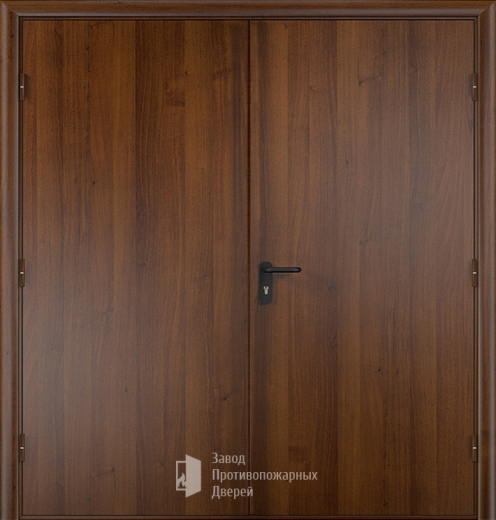 Фото двери «Двупольная МДФ глухая EI-30» в Аперелевке