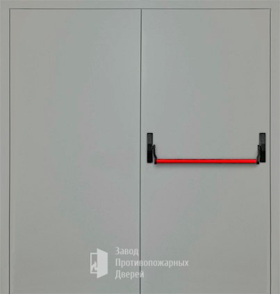 Фото двери «Двупольная глухая с антипаникой (1 створка) EI-30» в Аперелевке
