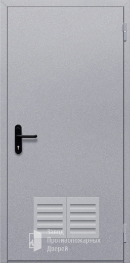 Фото двери «Однопольная с решеткой» в Аперелевке