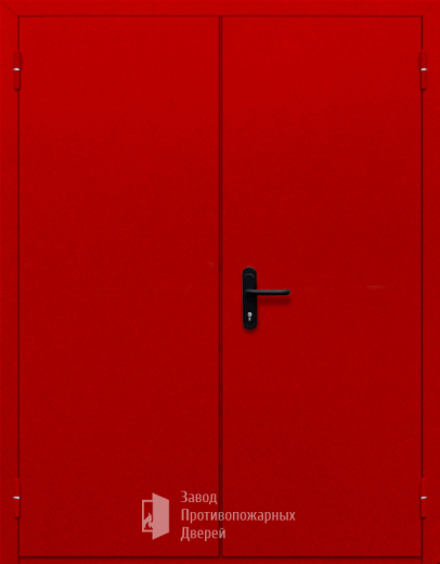 Фото двери «Двупольная глухая (красная)» в Аперелевке
