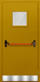 Фото двери «Однопольная с отбойником №23» в Аперелевке