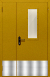Фото двери «Полуторная с отбойником №28» в Аперелевке