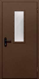Фото двери «Однопольная со стеклом №58» в Аперелевке