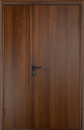 Фото двери «Полуторная МДФ глухая EI-30» в Аперелевке