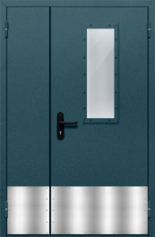 Фото двери «Полуторная с отбойником №34» в Аперелевке