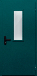 Фото двери «Однопольная со стеклом №56» в Аперелевке