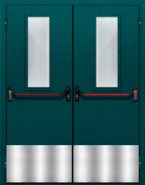 Фото двери «Двупольная с отбойником №31» в Аперелевке