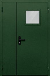 Фото двери «Полуторная со стеклом №89» в Аперелевке