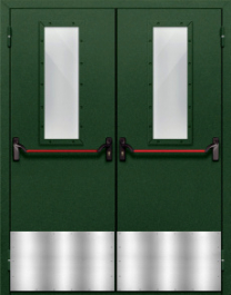 Фото двери «Двупольная с отбойником №40» в Аперелевке