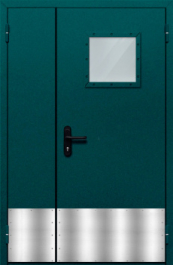 Фото двери «Полуторная с отбойником №29» в Аперелевке