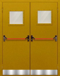 Фото двери «Двупольная с отбойником №28» в Аперелевке