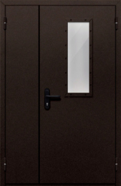 Фото двери «Полуторная со стеклом №210» в Аперелевке