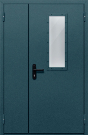 Фото двери «Полуторная со стеклом №27» в Аперелевке