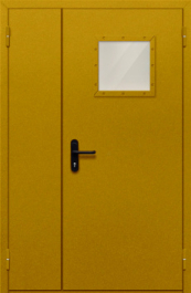 Фото двери «Полуторная со стеклом №85» в Аперелевке